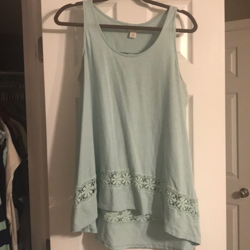 Mossimo light blue tank
